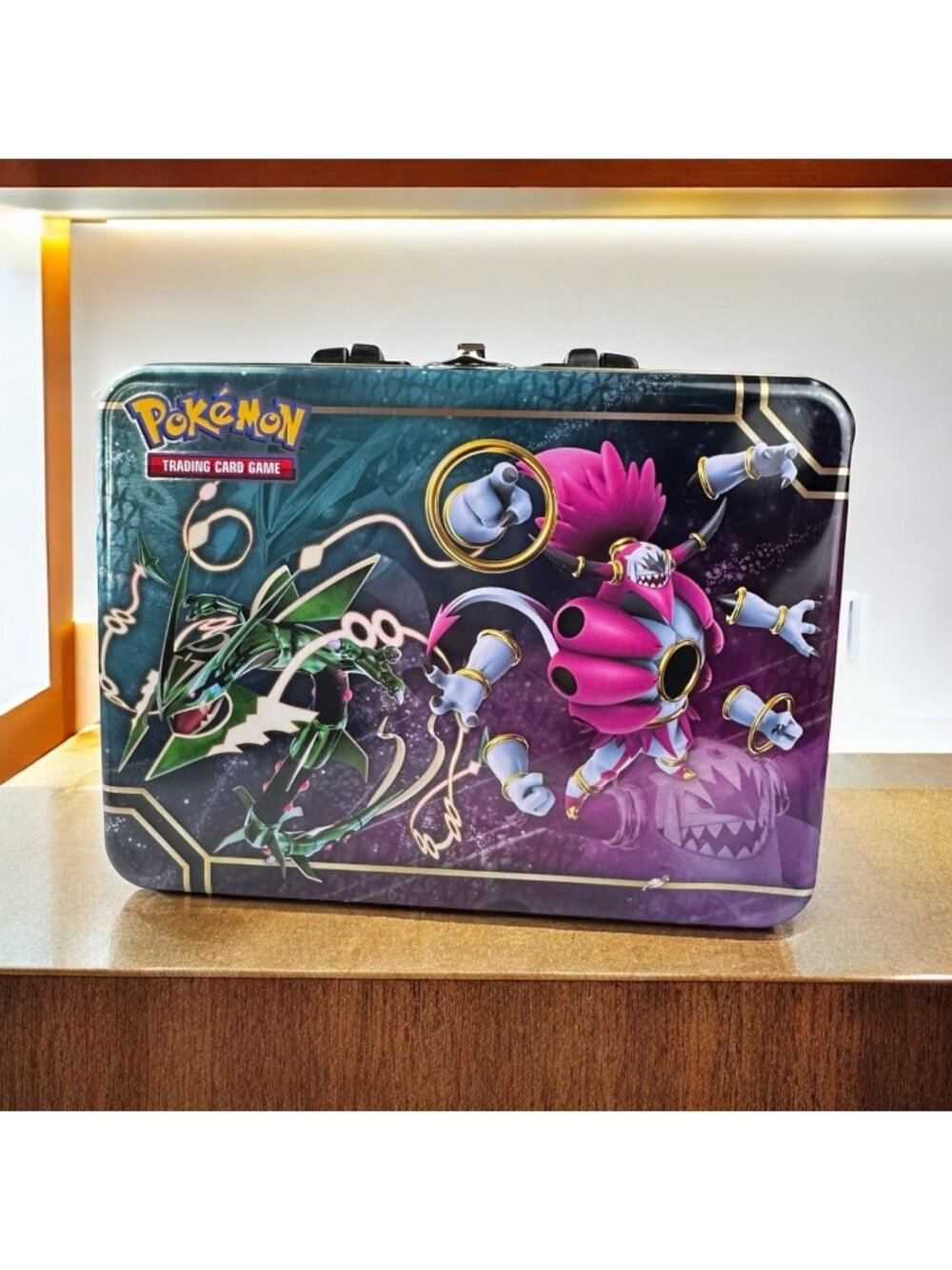 Pokemon Trading Card Game Collector's Tin - Pikachu & Hoopa - Keep Your Cards